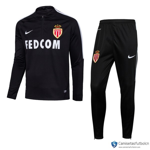 Chandal AS Monaco 2017-18 Negro